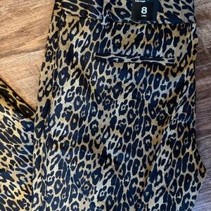 The Limited Women’s Leopard Print Pencil Pants Size 8 Long